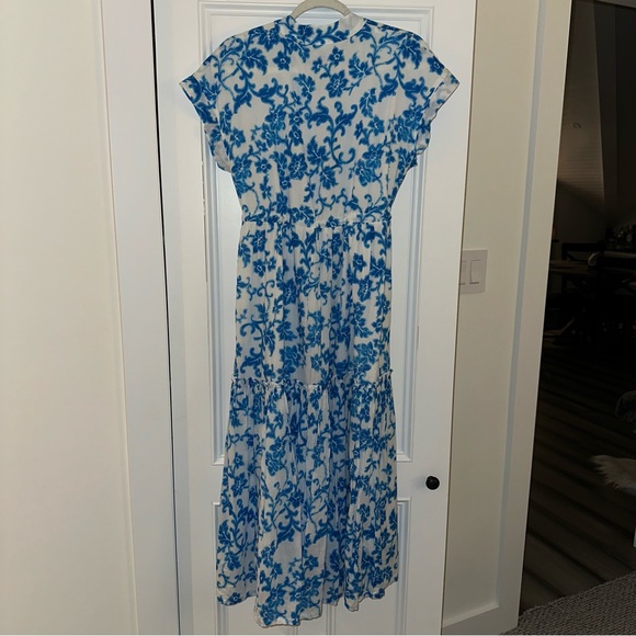Ro’s Garden Mumi Printed Drawstring Midi-Dress - Picture 5 of 8